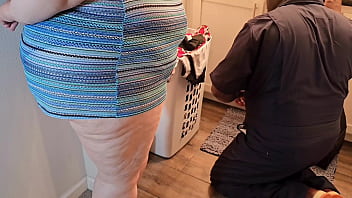 Plumber Got Distracted By Dirty Panty In In Bathroom And Started Sniffing It And Was Taught A Lesson thumbnail