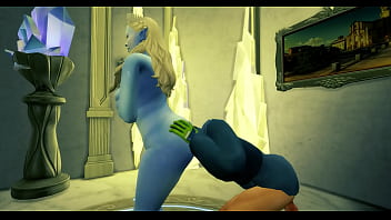 Witch tests me then submits to cock