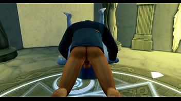 Witch tests me then submits to cock