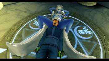 Witch tests me then submits to cock