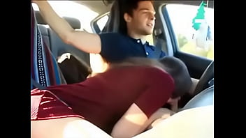 6333535 hot girl gives blowjob in car while bf is driving