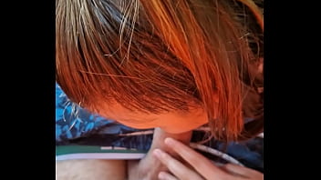 We stopped the car and i got the most gentle and slow blowjob but in the end i started dominating and fucked her in the mouth