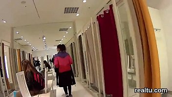 Charming czech nympho gets seduced in the hypermarket and shagged in pov