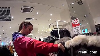 Charming czech nympho gets seduced in the hypermarket and shagged in pov