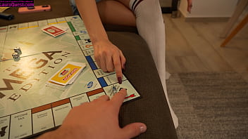 Step cousin fucked me hard to pay off my debts in monopoly