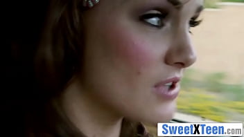 Sexy teen babe gagged and dominated by her stepdad