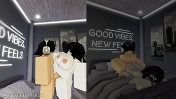 Getting serviced from 2 girls i hooked up with