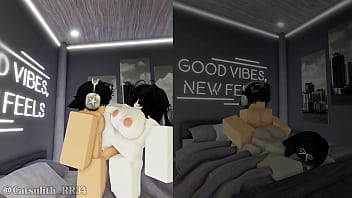 Getting serviced from 2 girls i hooked up with