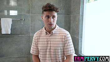 Big boobed czech hottie seducing and fucking her step cousins big dick