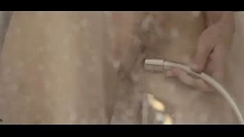 Reaching orgasm in the sweet shower