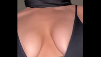 Hijab slut caresses her boobs • solo muslim tease with jiggly arab titties