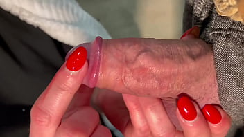 Smoking during blow job and cum shoot in my mouth