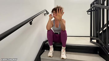 Upset milf picks up random stranger