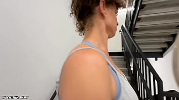 Upset milf picks up random stranger