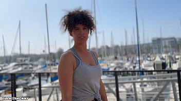 Upset milf picks up random stranger