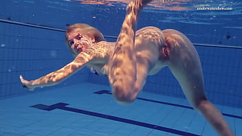 Elena proklova shows how sexy can one be alone in the pool