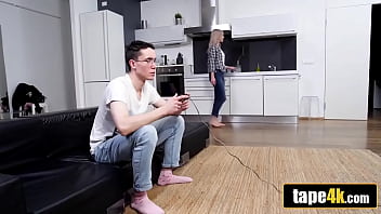 He didn't hit pause when stepsister wanted to play dirty