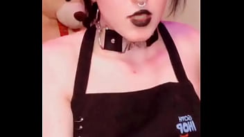 Goth ihop waitress dancing