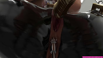 Not angela white in metal bondage 3d fetish animation