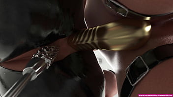 Not angela white in metal bondage 3d fetish animation