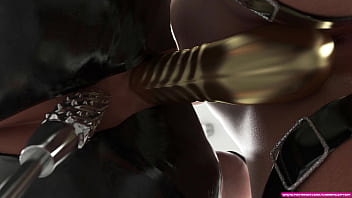 Not angela white in metal bondage 3d fetish animation