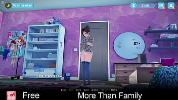More than family free game itchio visual novel 3d adult anime eroge erotic harem hentai nsfw porn romance