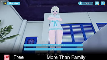 More than family free game itchio visual novel 3d adult anime eroge erotic harem hentai nsfw porn romance