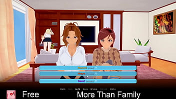 More than family free game itchio visual novel 3d adult anime eroge erotic harem hentai nsfw porn romance