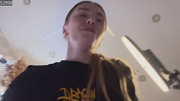 Close up of tight pussy stretched by a pink dildo