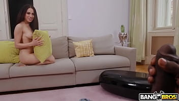 Dirty maid tempted by big dick