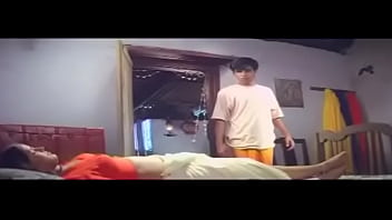 A hot scene from the movie kinnarathumbikal