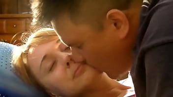 Jewels glass has very pretty feet & face since it had been so long since he had seen her he had to lick both &