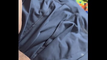 Pink wet pussy gets plaid with