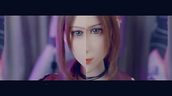 Tifa likes to fuck in the hot shower