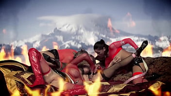 Angel dark carly nataly d'angelo and michelle thorne hot lesbo foursome