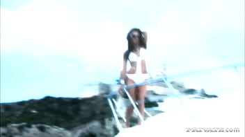 Aletta ocean takes a ride on a boat and a dick before getting a facial