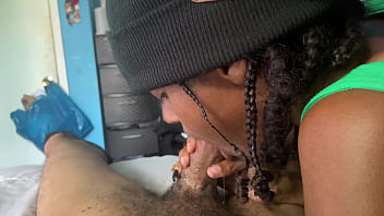 Glamorous sucks dredagloden1 dick in the bedroom