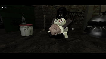 Blonde roblox slut caught on camera used by big black cock