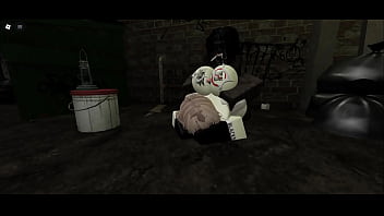 Blonde roblox slut caught on camera used by big black cock