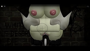 Blonde roblox slut caught on camera used by big black cock