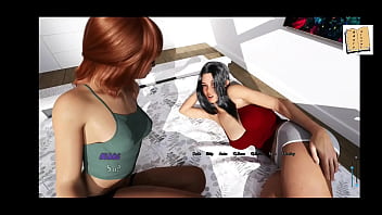 Intertwined 20 sexy redhead plays with herself