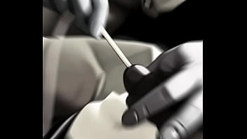 女医による男性患者へのカテーテル挿入 女医による男性患者へのカテーテル挿入
