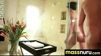 Sexy body gets a happy ending massage 21