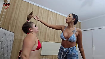 Izabella's talent painful kicks from the merciless goddess