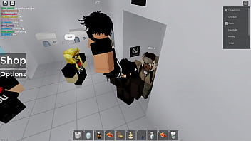 2 roblox players 1 public restroom