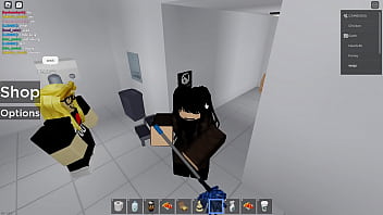 2 roblox players 1 public restroom