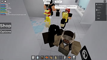 2 roblox players 1 public restroom