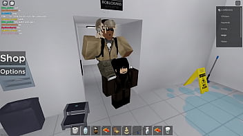 2 roblox players 1 public restroom