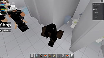 2 roblox players 1 public restroom