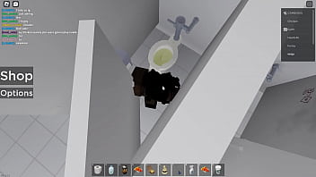 2 roblox players 1 public restroom
